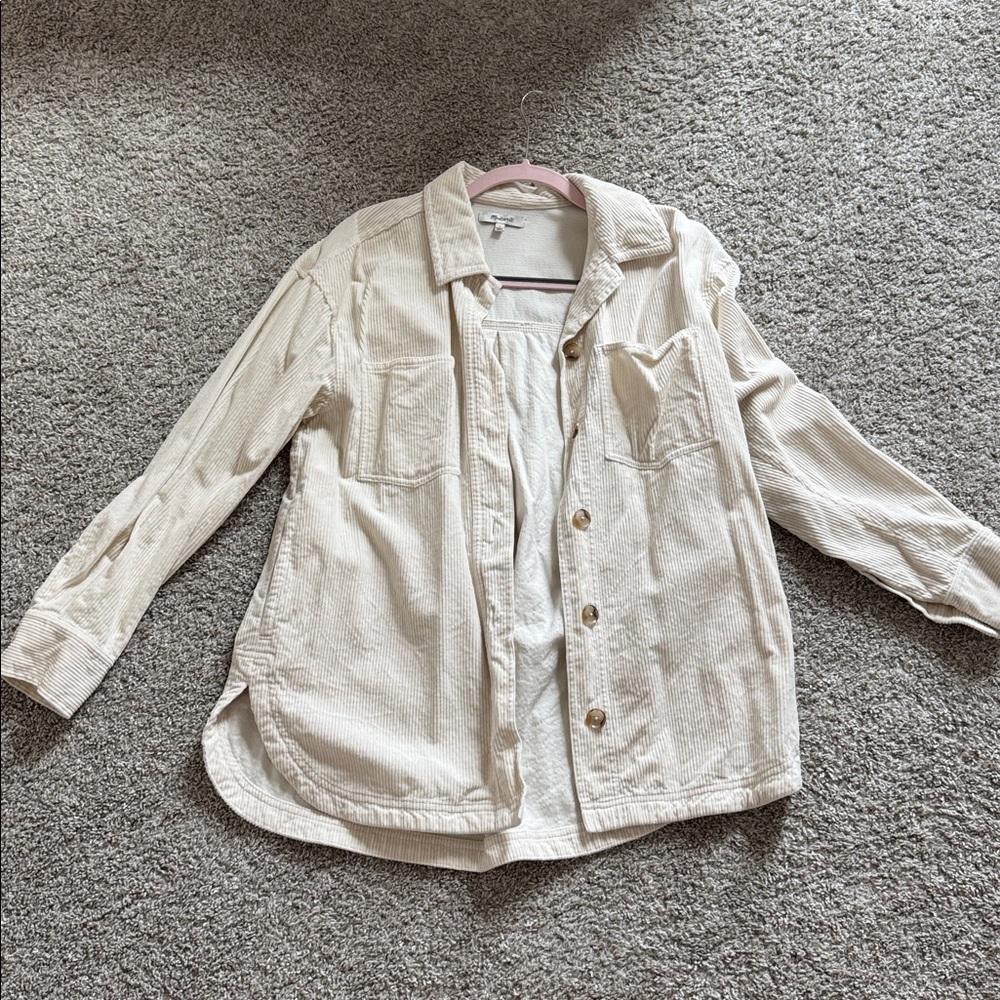 Madewell Corduroy Button-Up Shacket